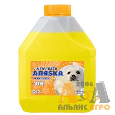 Антифриз АЛЯСКА ANTIFREEZE-40 (жовтий) (5л)