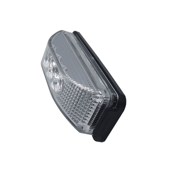 Ліхтар габаритний LED білий FG-301 прямокут 0,32W; 12-24V; 3 діода; L-103 mm; P-34 mm (уп. 2 шт)