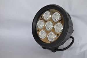 70W/30 (7x10W/вузький промінь, круглий корпус) 4820 lm LED Фара робоча JFD-1077 (GY-007ZXML)