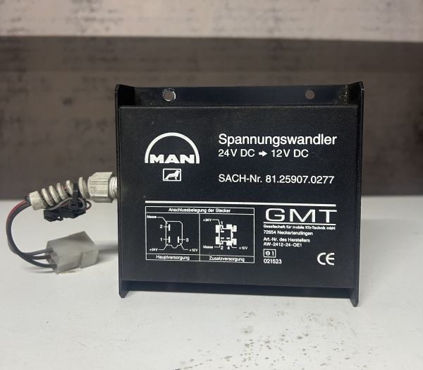 Перетворювач напруги 81259070277 для тягача MAN TGA Перетворювач напруги 81259070277 для тягача MAN TGA