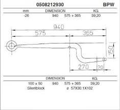Напівресора BPW (вир-во Schomaecker) 0508213190, F179Z206ZA75
