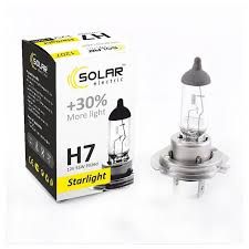 Лампа "SOLAR" Н 7 12V100W  +30% Лампа "SOLAR" Н 7 12V100W  +30%