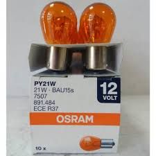 Лампа OSRAM 12V 21W оранж Лампа OSRAM 12V 21W оранж